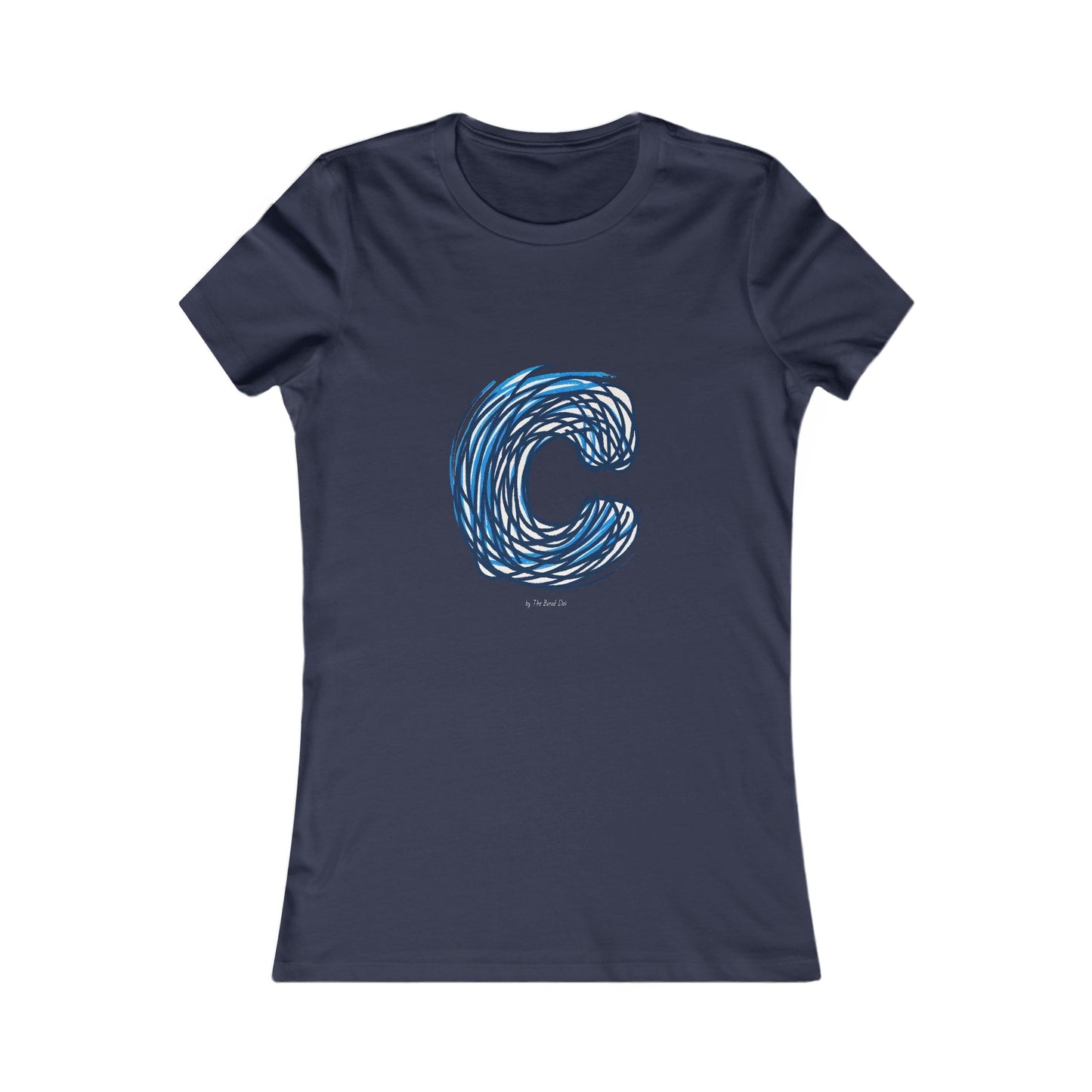 Scribbles (Letter C) T-shirt - Women's Favorite Tee