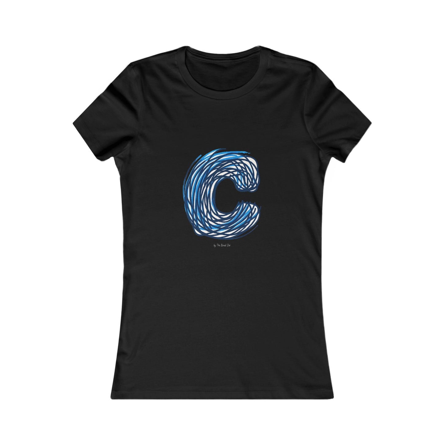 Scribbles (Letter C) T-shirt - Women's Favorite Tee