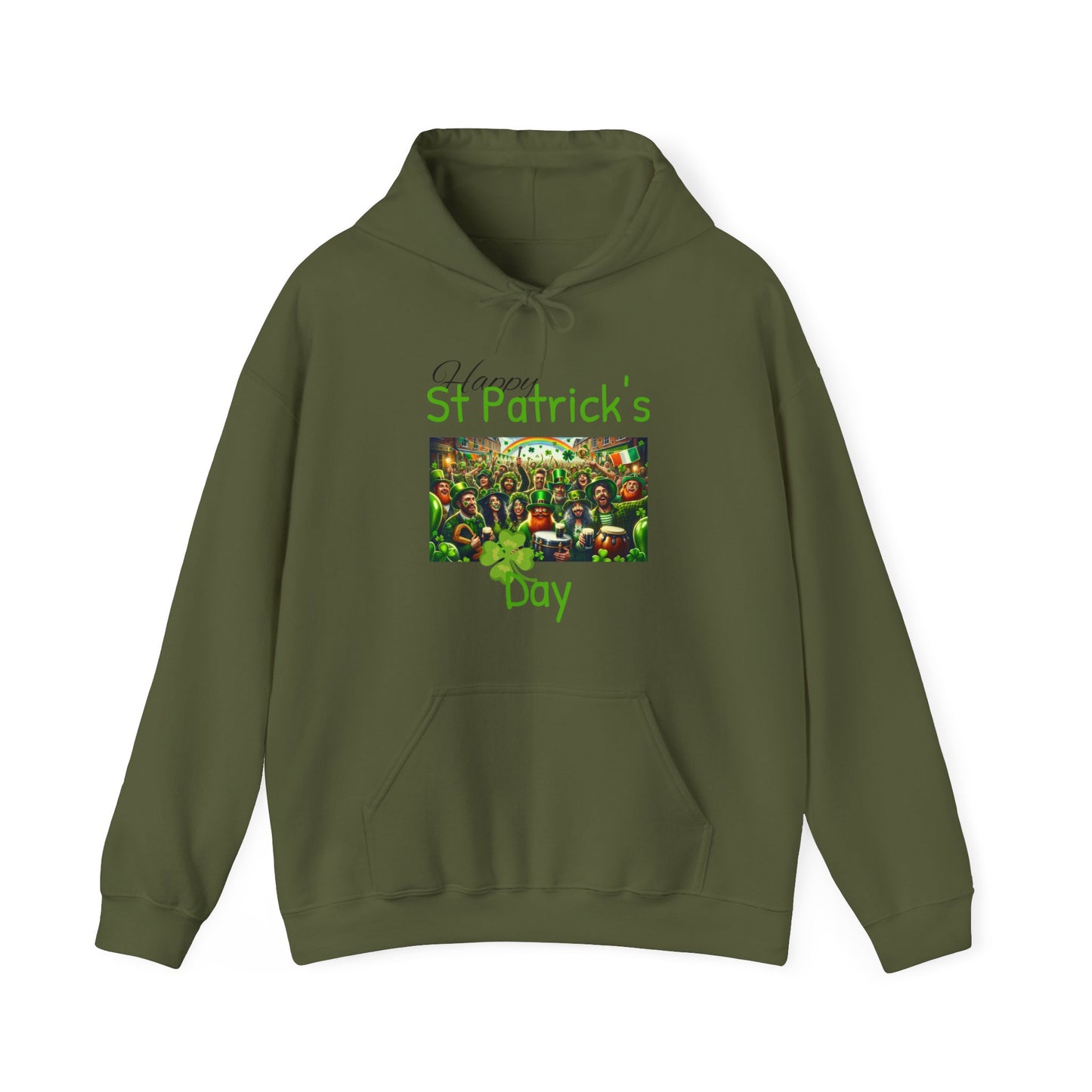 Happy St Patrick's Day - Unisex Heavy Blend™ Hooded Sweatshirt