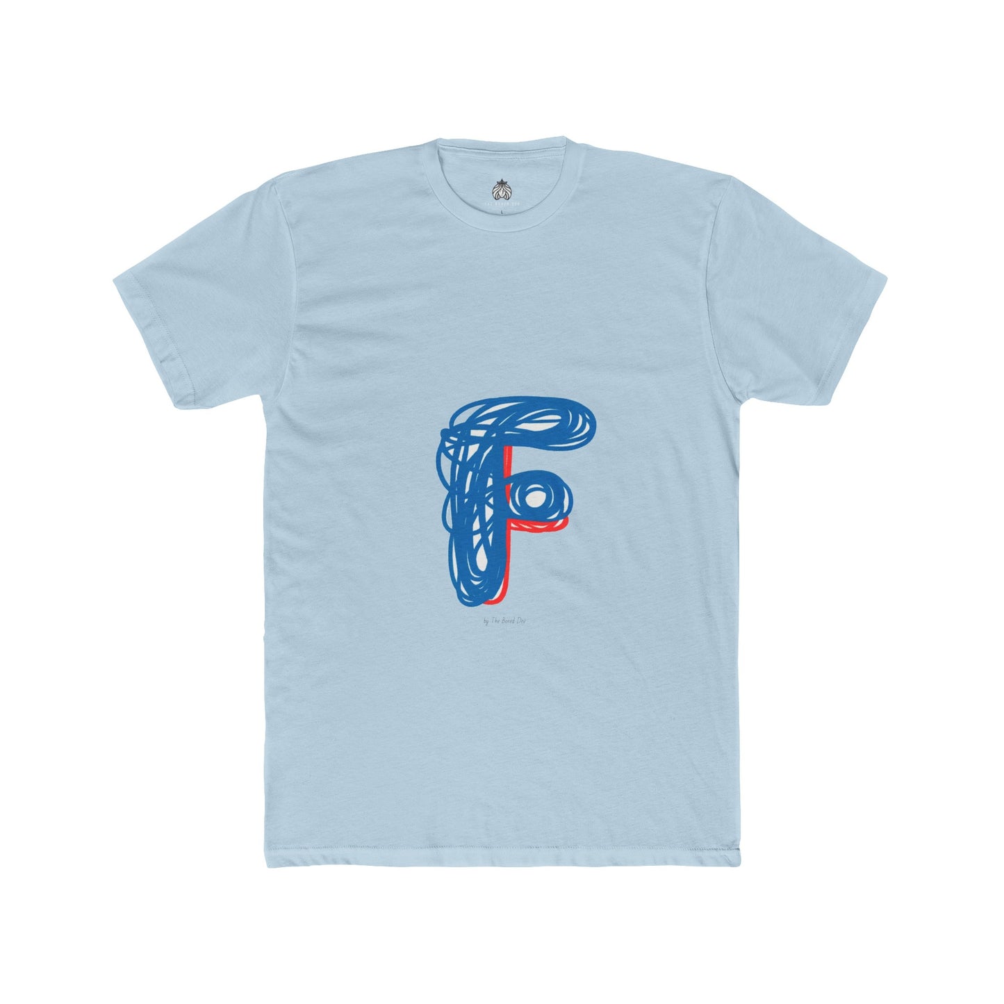 Scribbles (Letter F) T-Shirt - Men