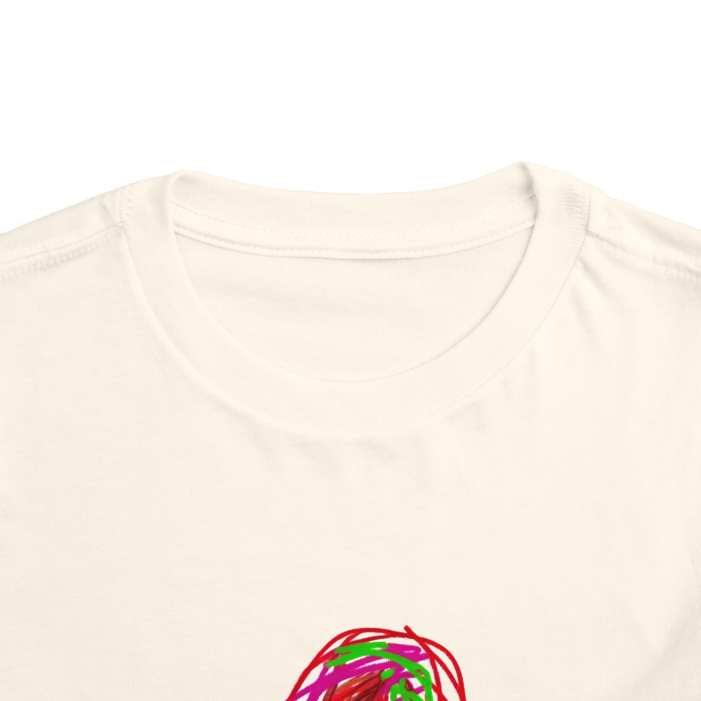 Scribbles (Letter A) T-Shirt - Toddler Short Sleeve Tee