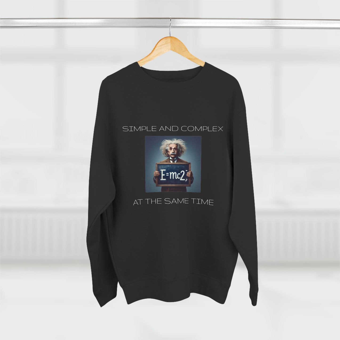 Simple And Complex At The Same Time - Unisex Crewneck Sweatshirt