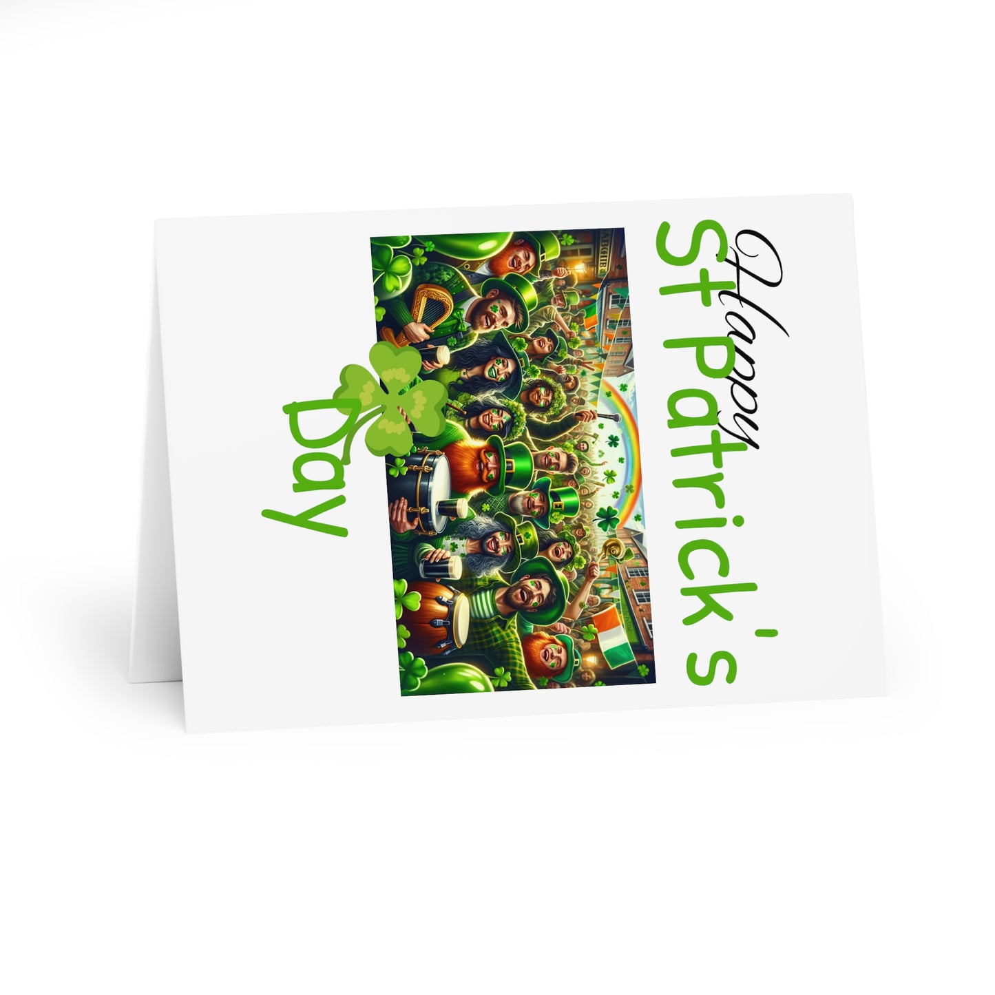 Happy St Patrick's Day - Greeting Cards (5 Pack)