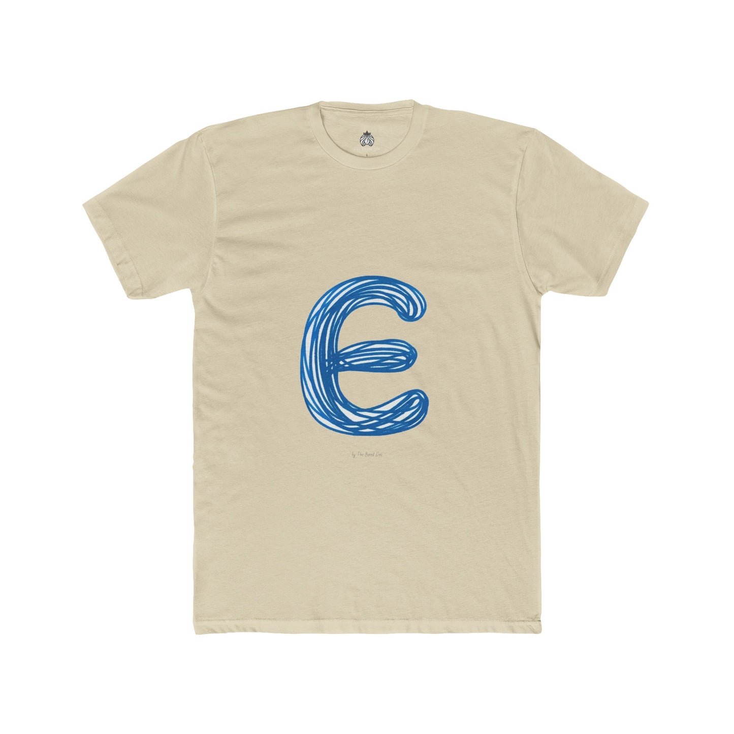 Scribbles (Letter E) T-Shirt - Men