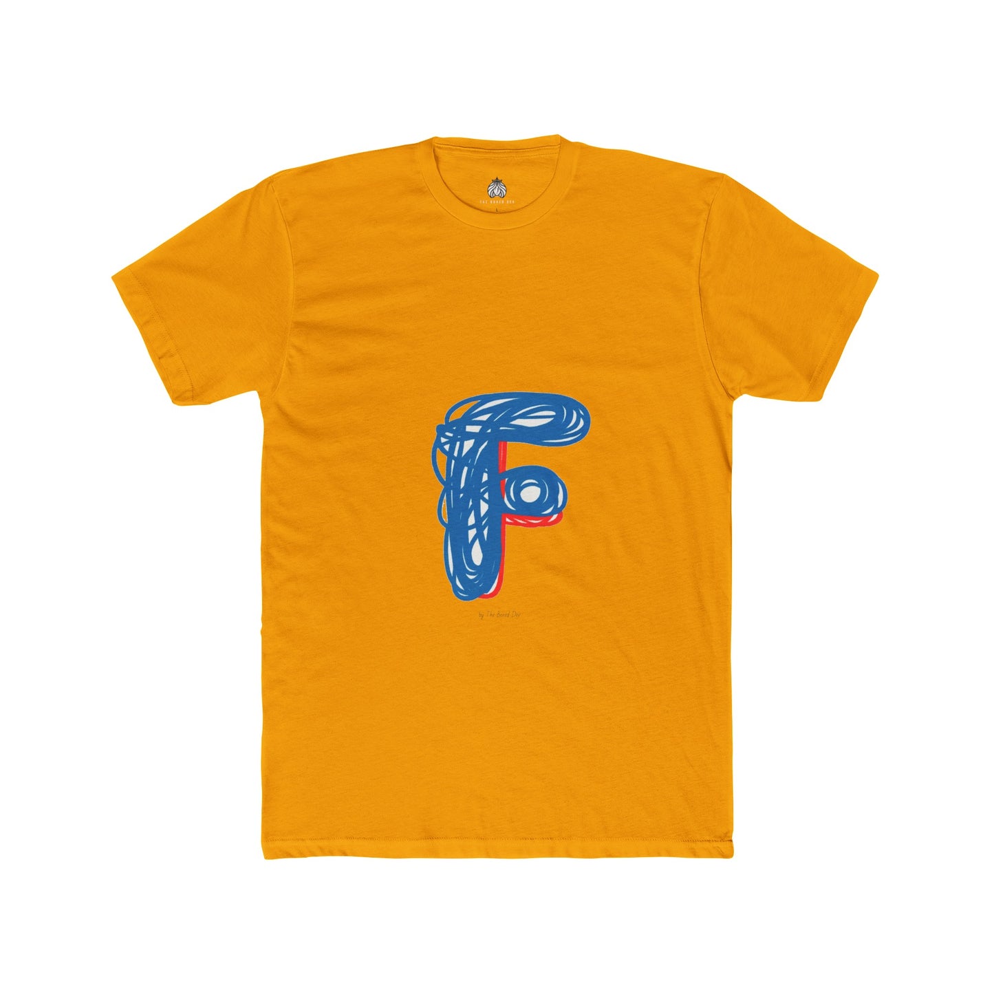 Scribbles (Letter F) T-Shirt - Men
