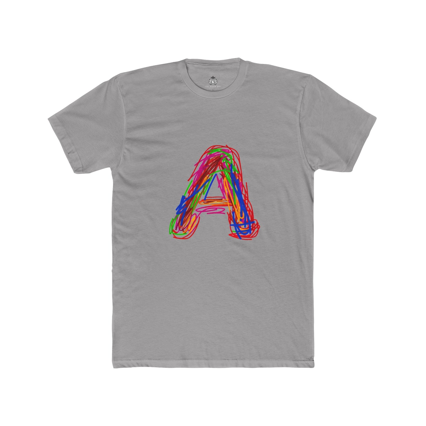 Scribbles (Letter A) T-Shirt - Men