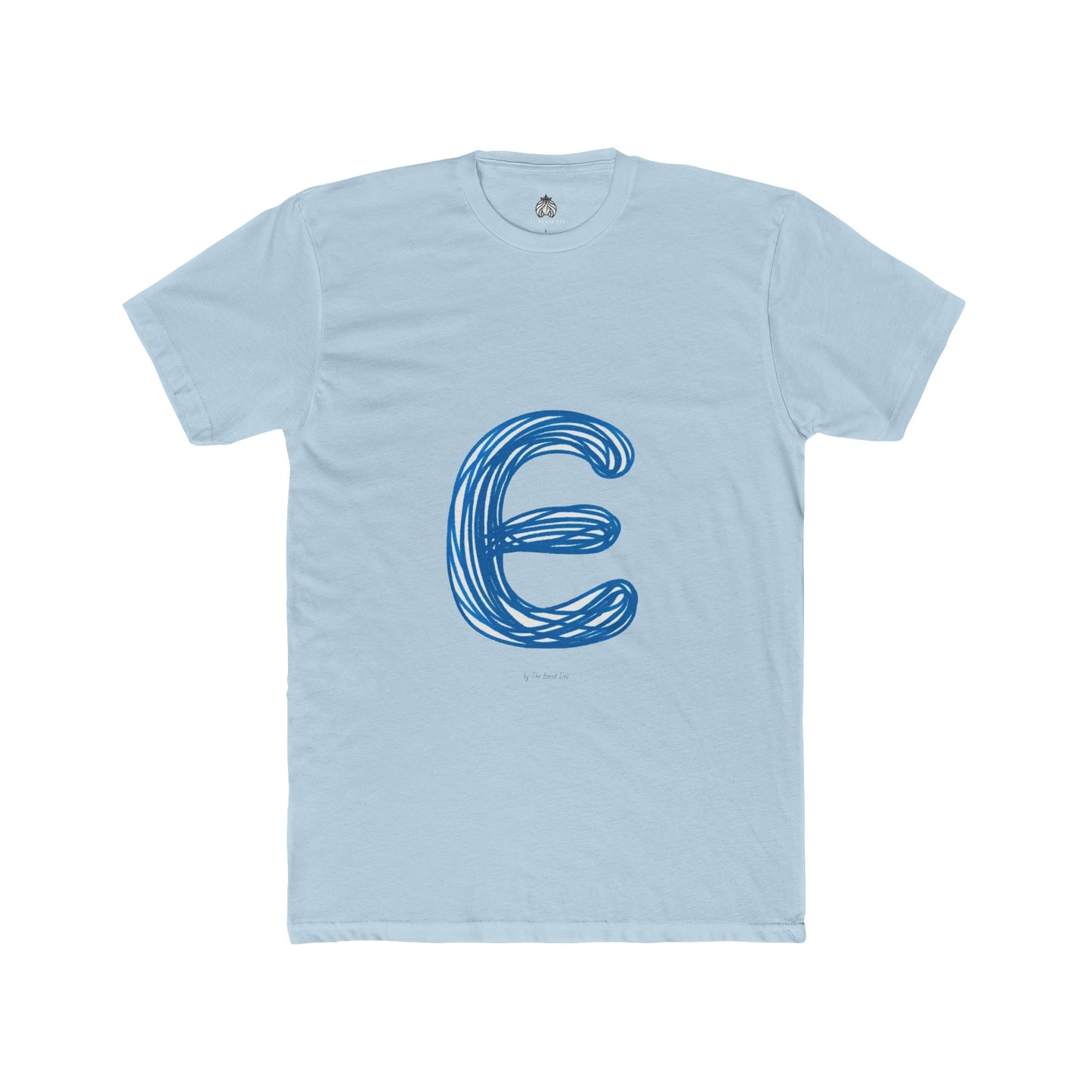Scribbles (Letter E) T-Shirt - Men