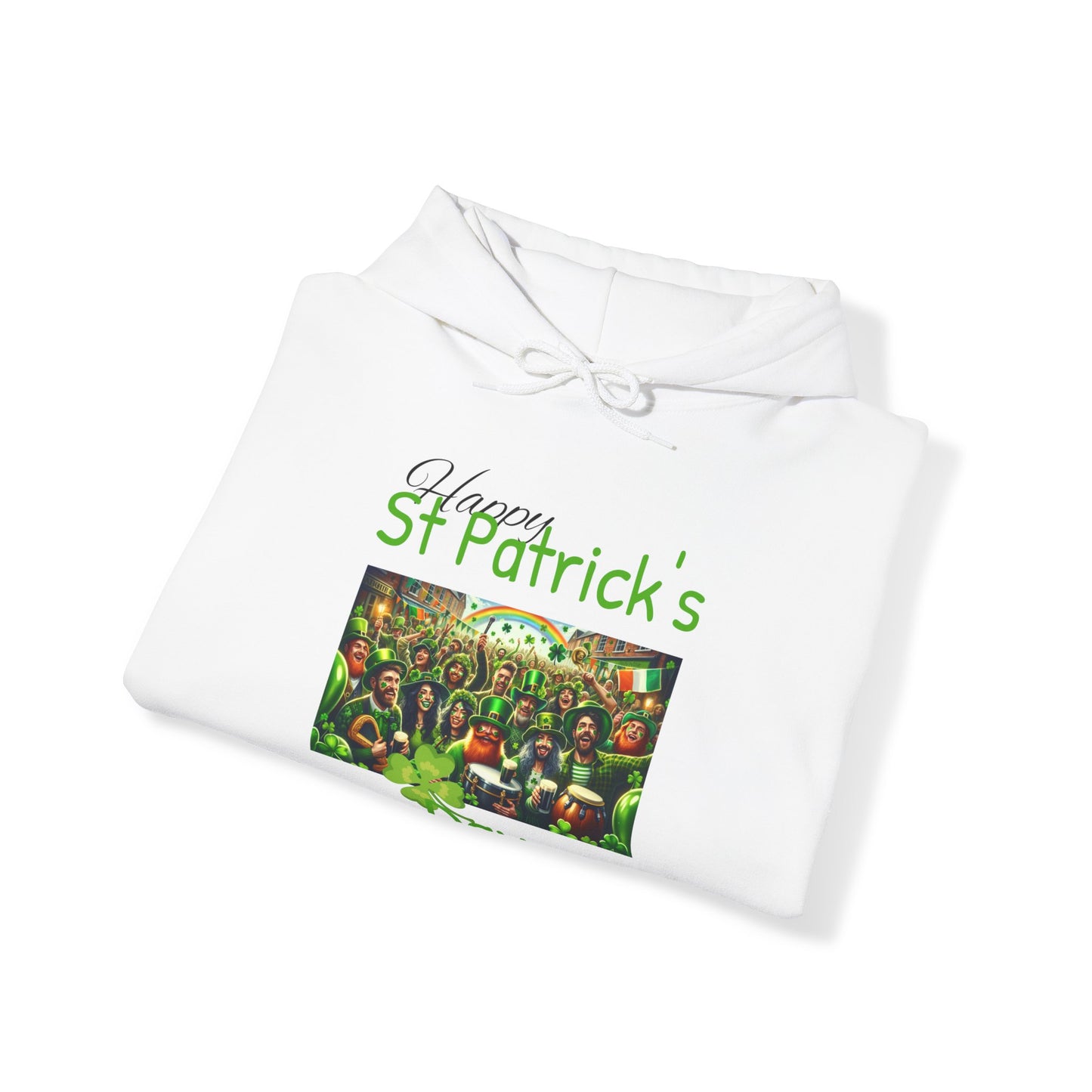 Happy St Patrick's Day - Unisex Heavy Blend™ Hooded Sweatshirt