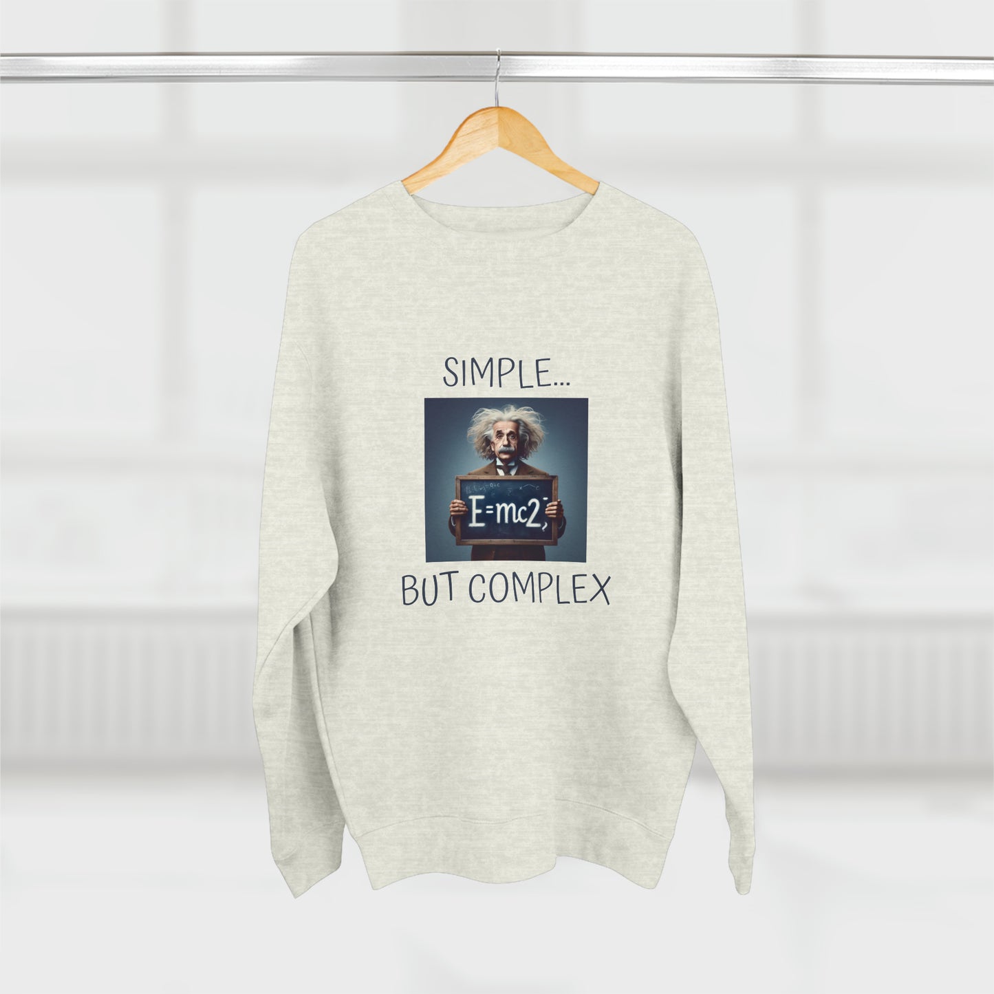 Simple And Complex At The Same Time - Unisex Crewneck Sweatshirt