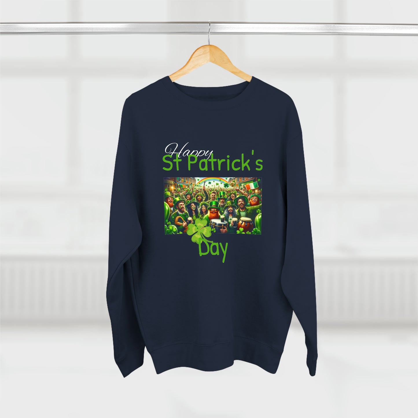 Happy St Patrick's Day - Unisex Crewneck Sweatshirt