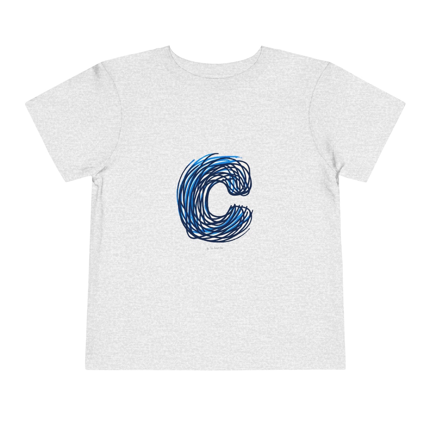 Scribbles (Letter C) T-Shirt - Toddler Short Sleeve Tee