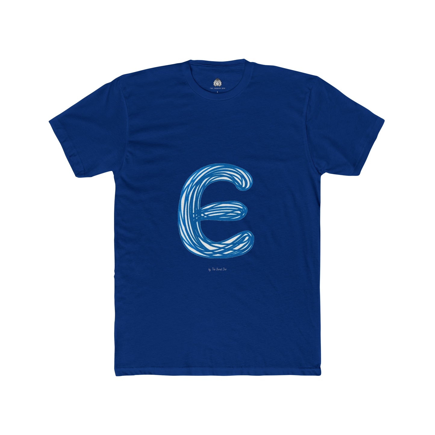 Scribbles (Letter E) T-Shirt - Men