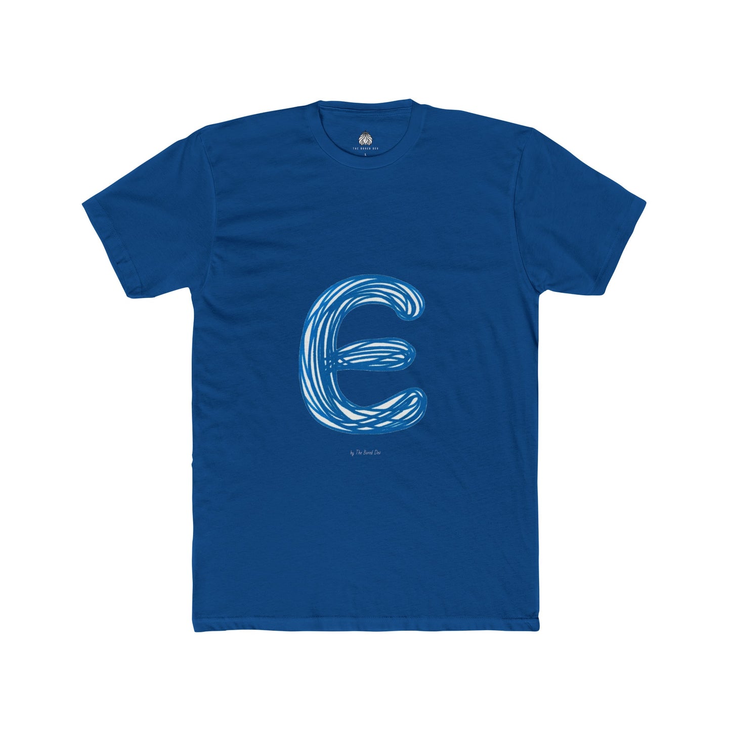 Scribbles (Letter E) T-Shirt - Men