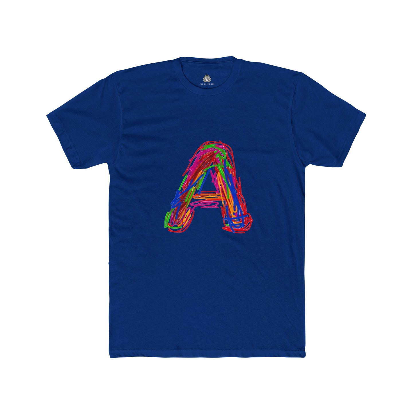 Scribbles (Letter A) T-Shirt - Men