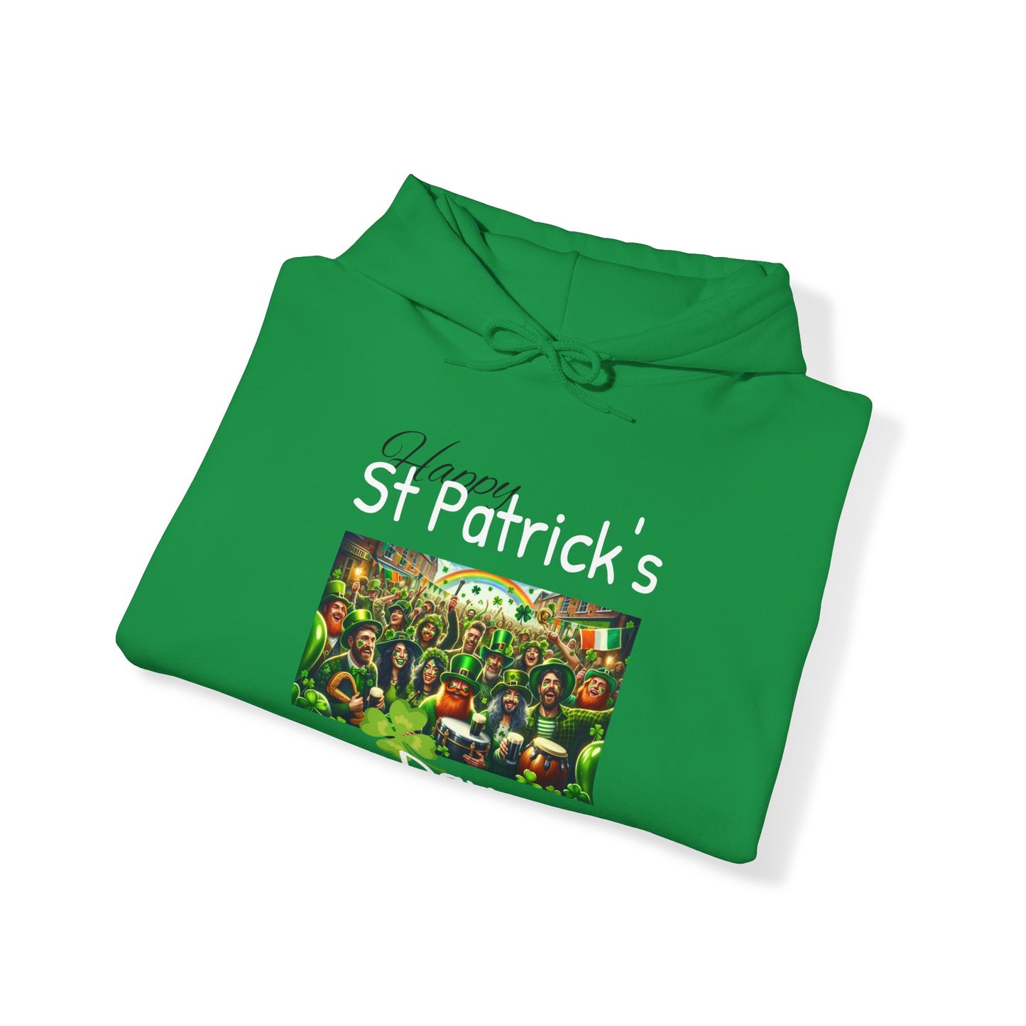 Happy St Patrick's Day - Unisex Heavy Blend™ Hooded Sweatshirt