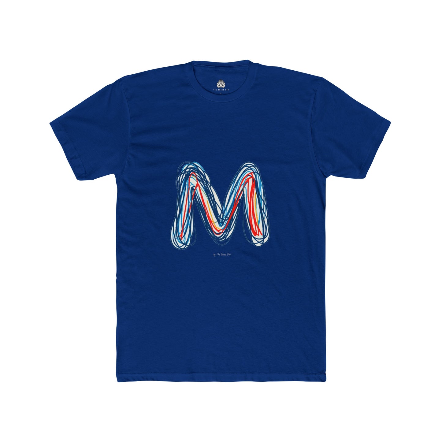 Scribbles (Letter M) T-Shirt - Men