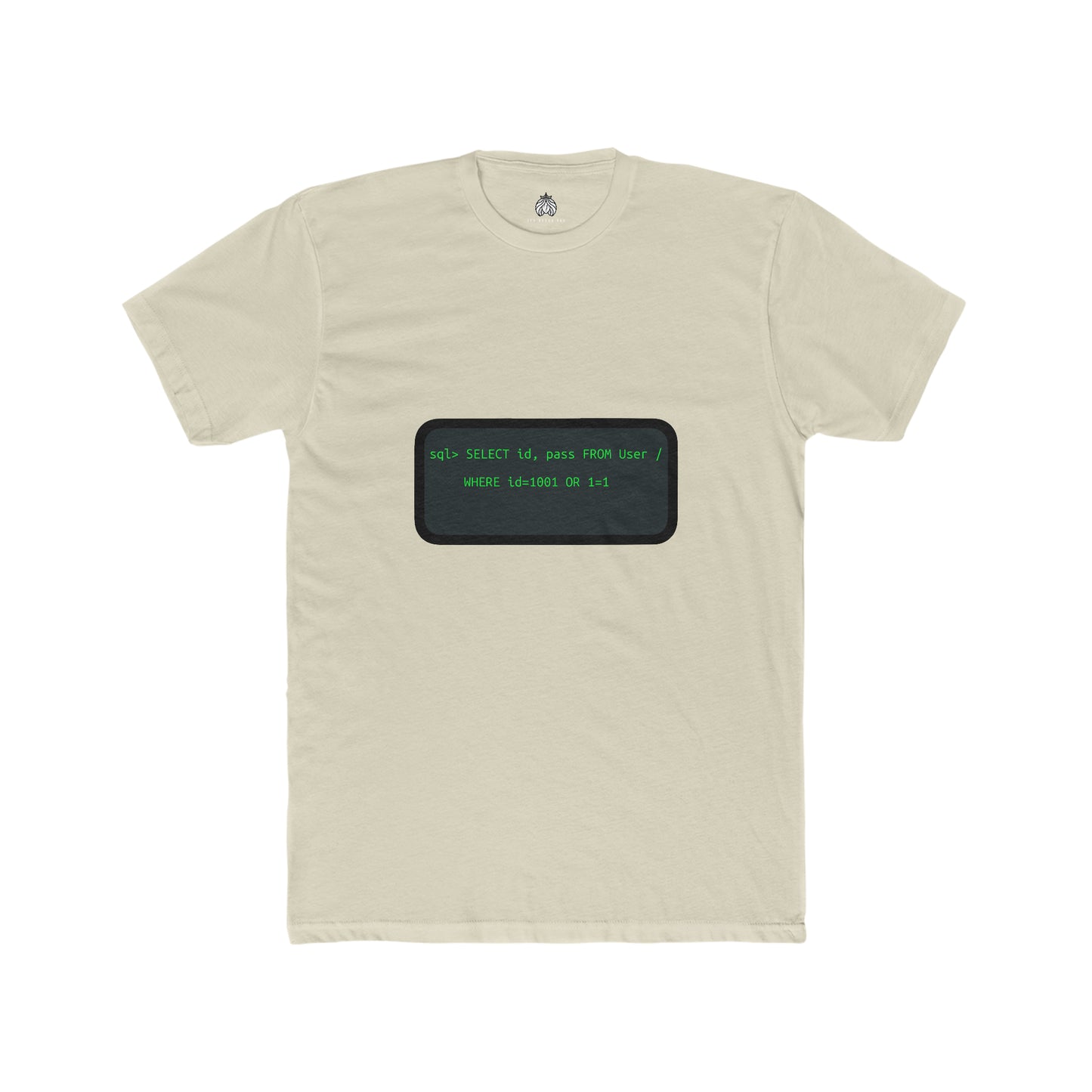 SQL Injection - Men T-Shirt