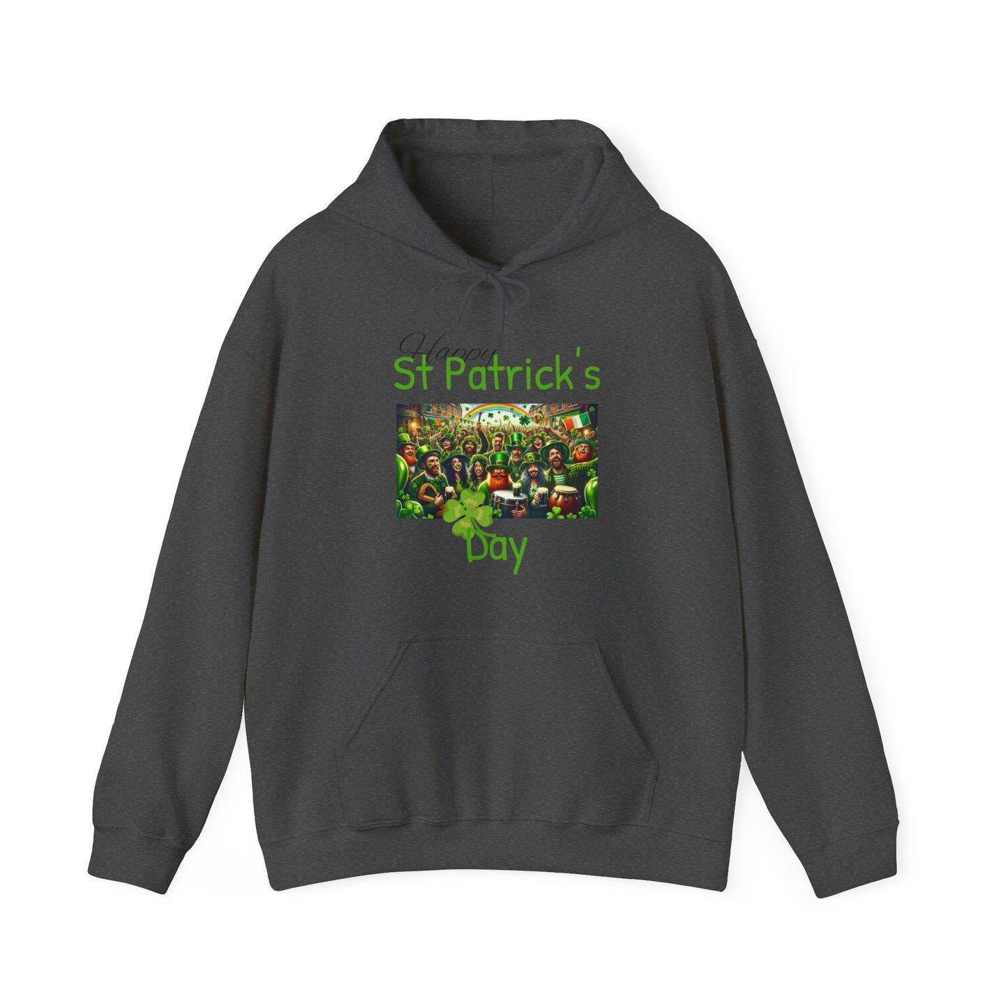 Happy St Patrick's Day - Unisex Heavy Blend™ Hooded Sweatshirt
