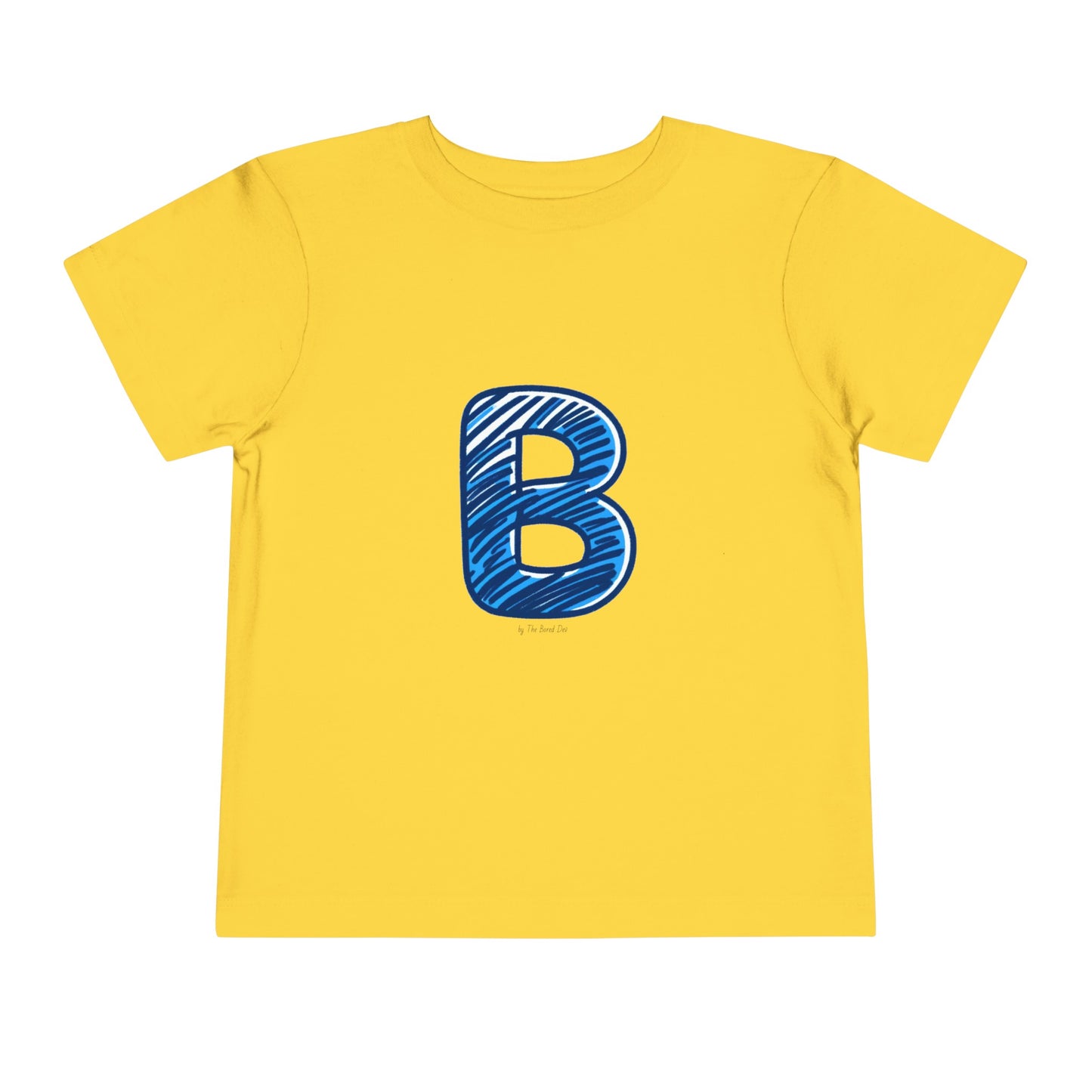Scribbles (Letter B) T-Shirt - Toddler Short Sleeve Tee