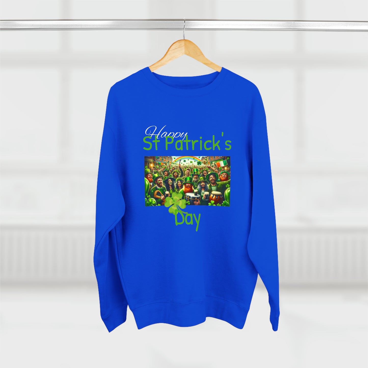 Happy St Patrick's Day - Unisex Crewneck Sweatshirt