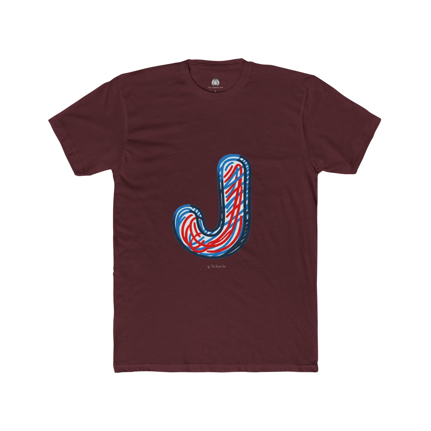 Scribbles (Letter J) T-Shirt - Men