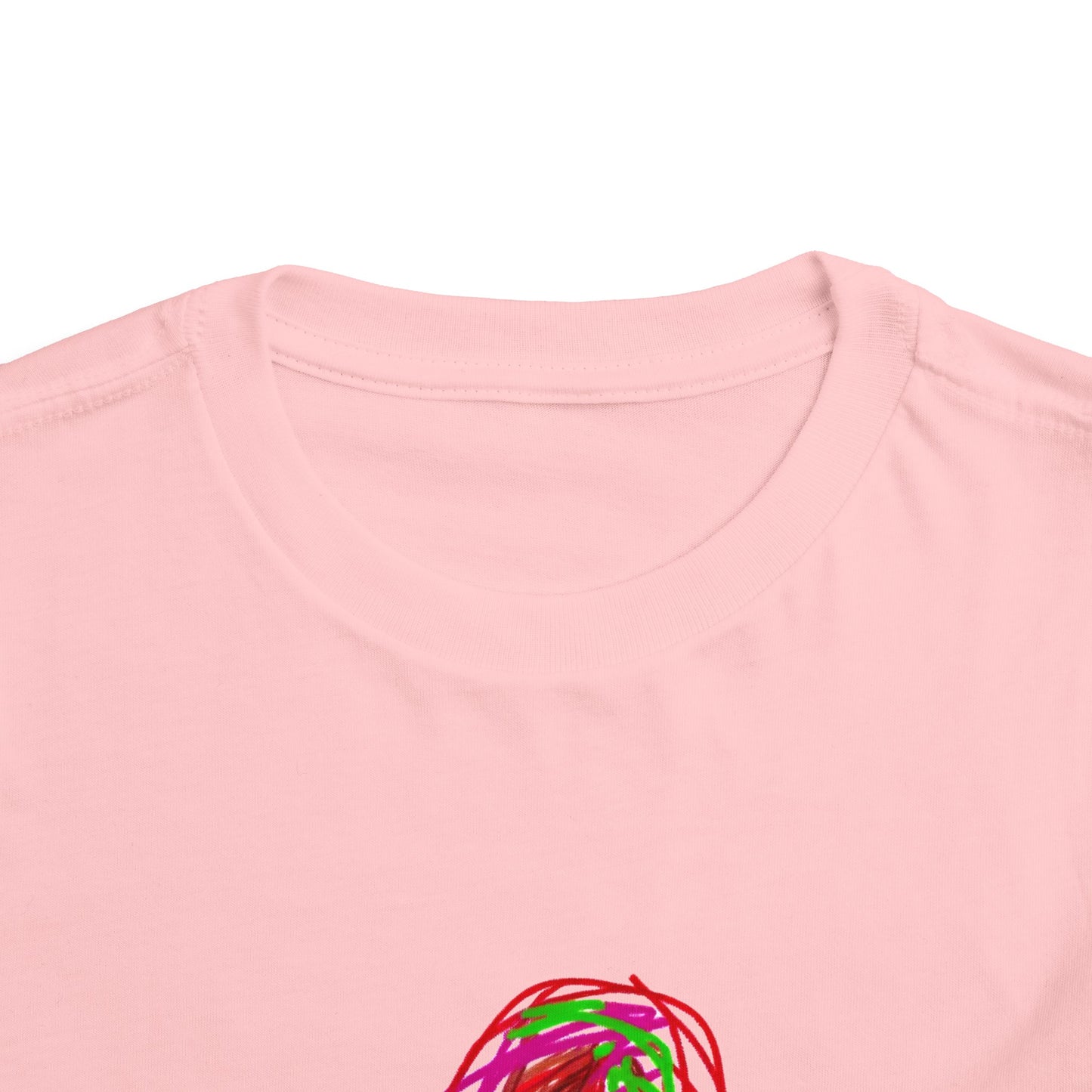 Scribbles (Letter A) T-Shirt - Toddler Short Sleeve Tee