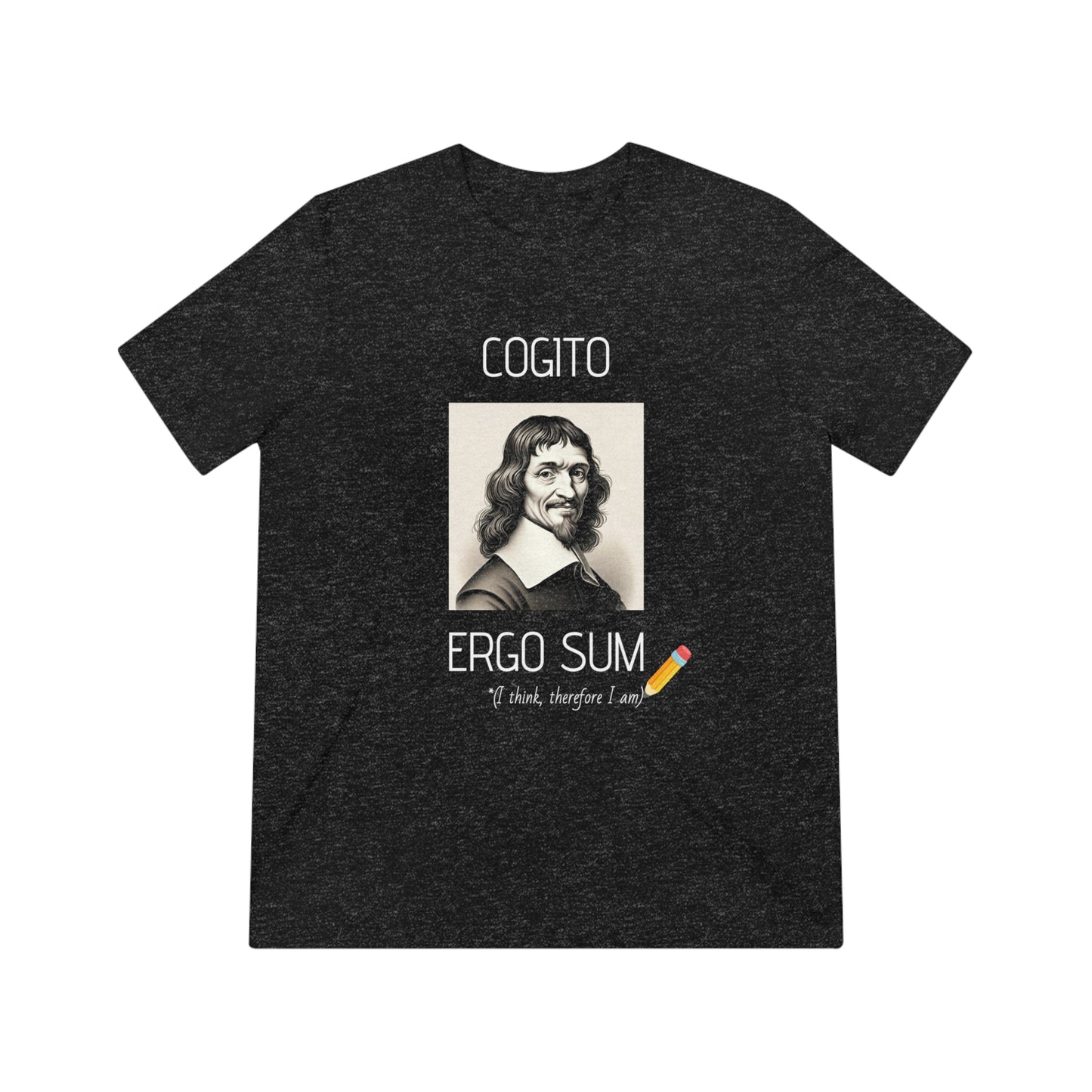 Cogito Ergo Sum (I Think Therefore I Am) - Unisex Triblend Tee