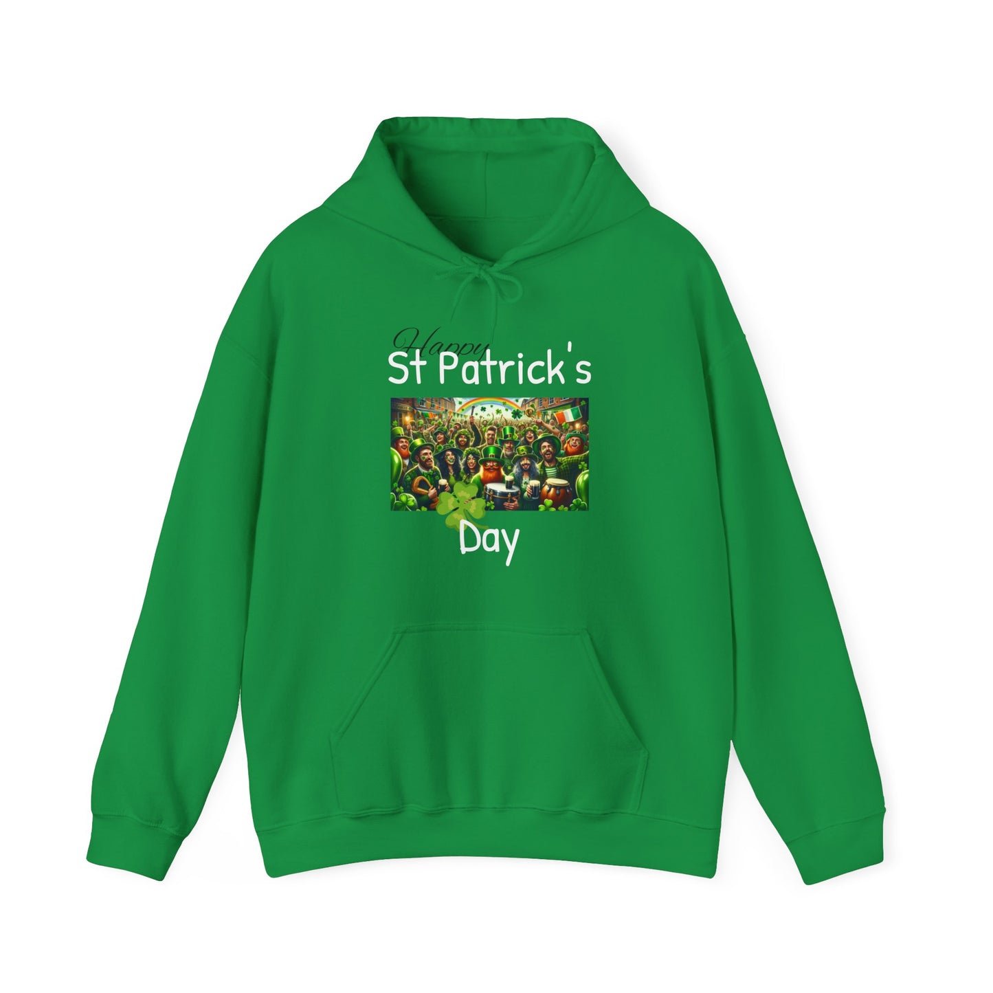 Happy St Patrick's Day - Unisex Heavy Blend™ Hooded Sweatshirt