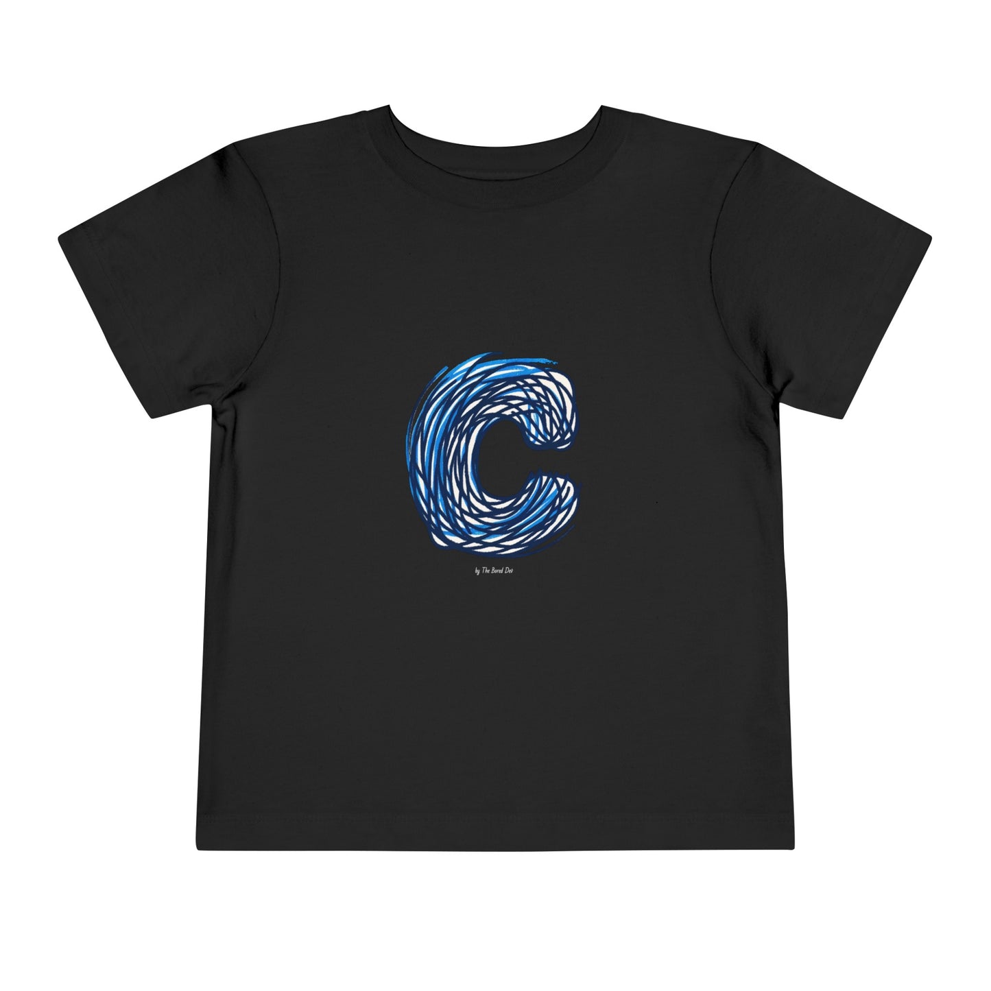 Scribbles (Letter C) T-Shirt - Toddler Short Sleeve Tee