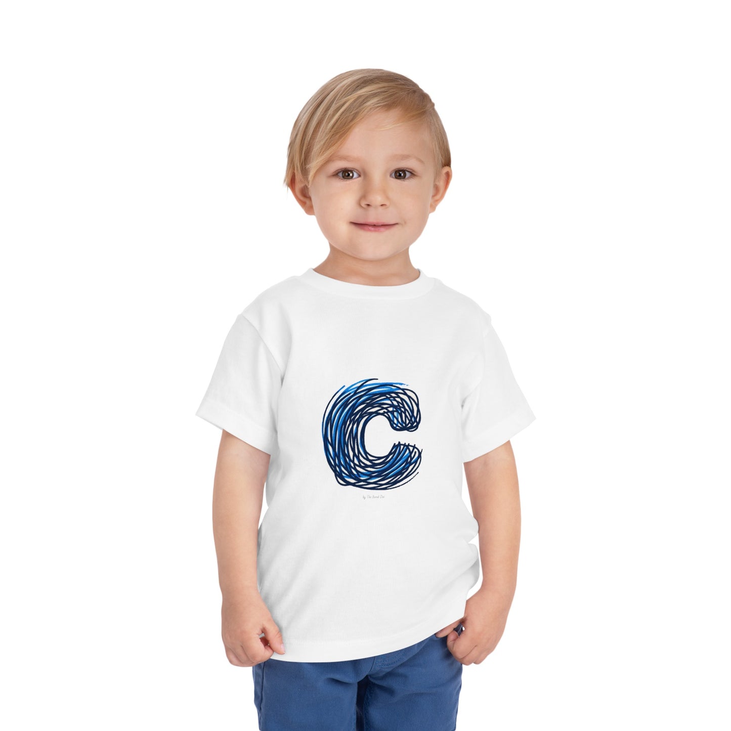 Scribbles (Letter C) T-Shirt - Toddler Short Sleeve Tee
