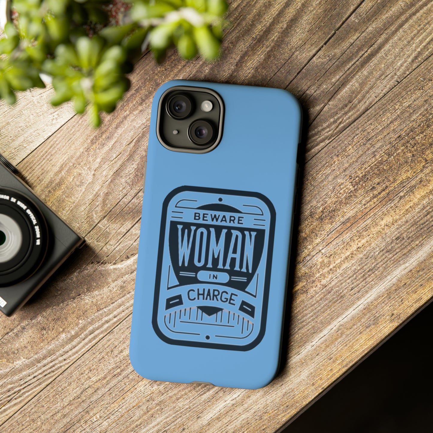 Woman In Charge (Light Blue) - Tough Cases