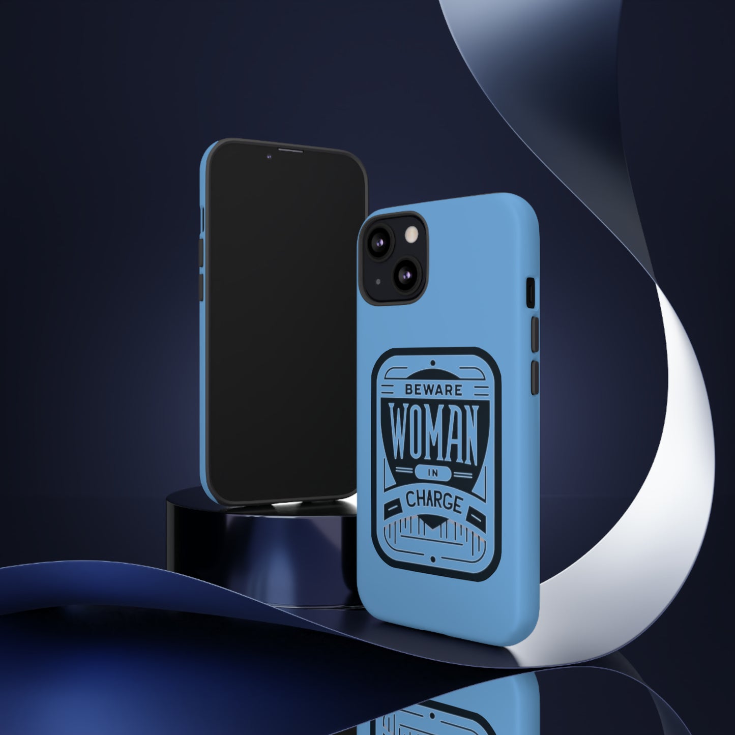 Woman In Charge (Light Blue) - Tough Cases