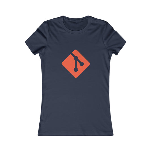 Git Logo (Red) - Women's Favorite Tee