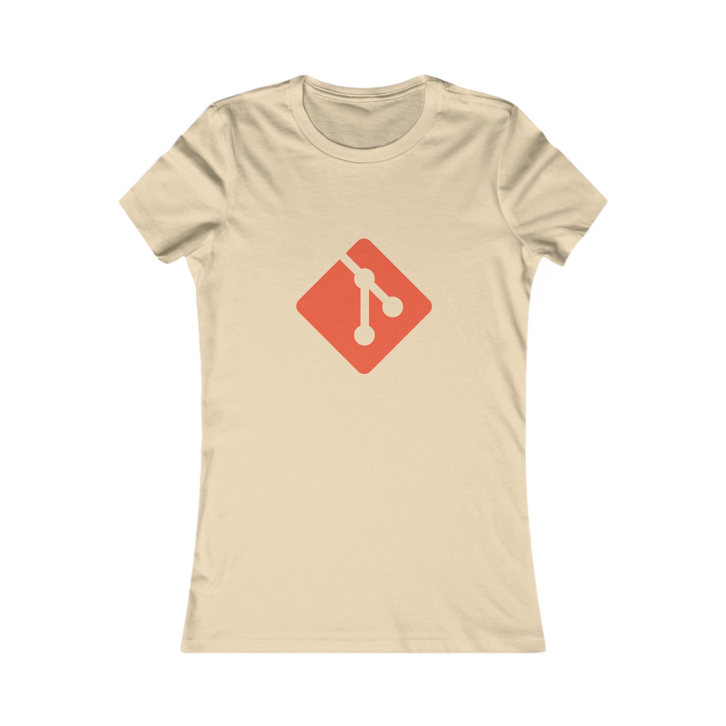 Git Logo (Red) - Women's Favorite Tee