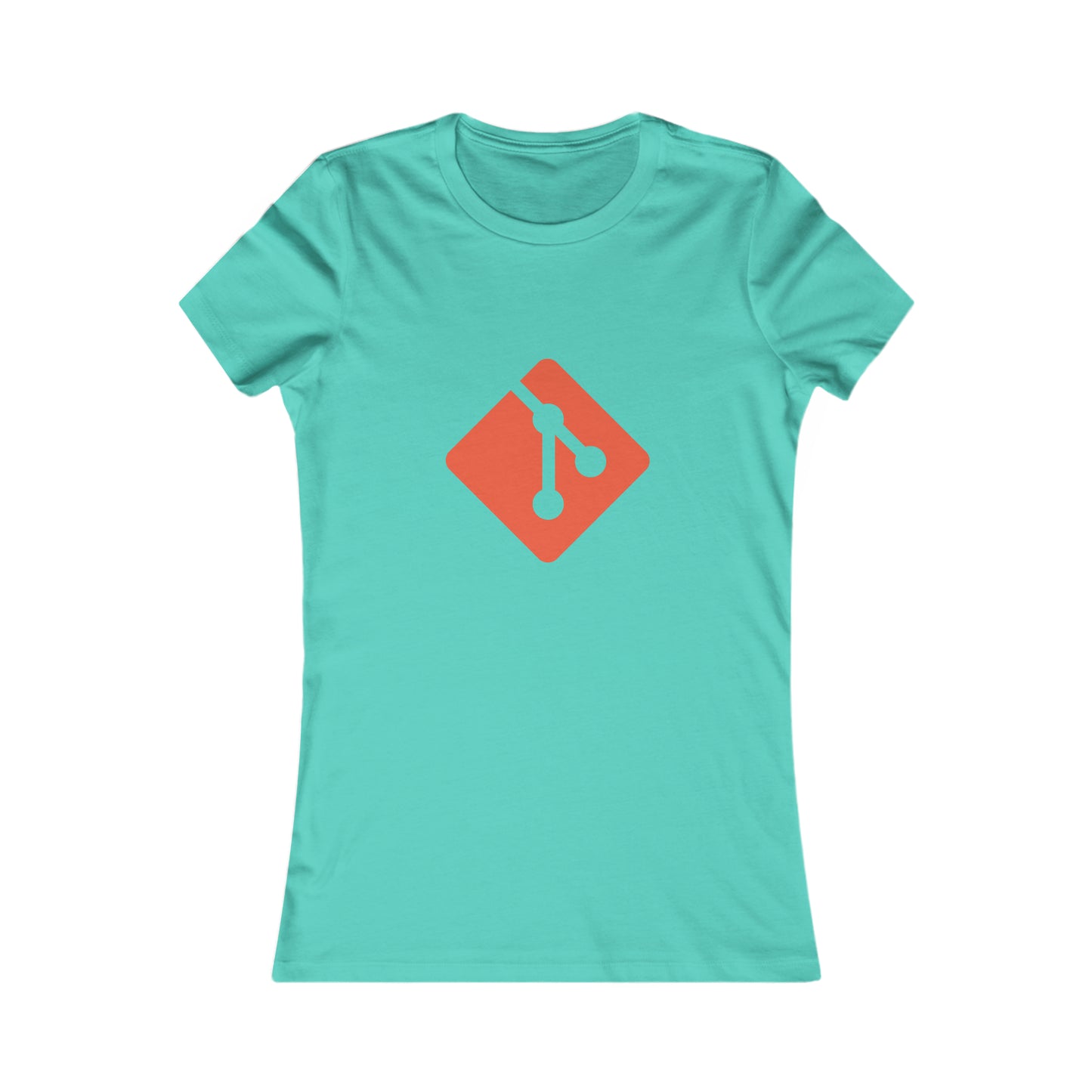 Git Logo (Red) - Women's Favorite Tee