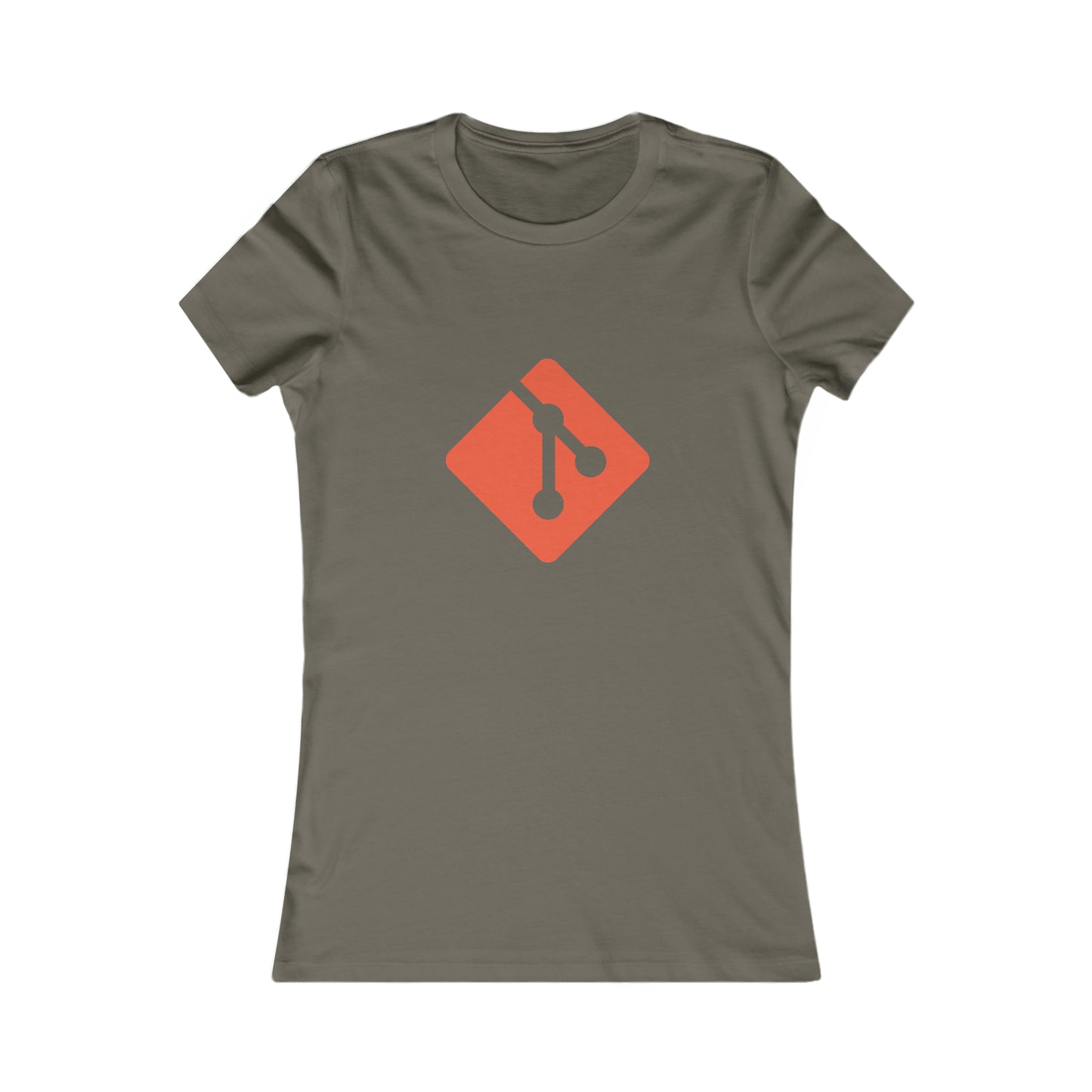 Git Logo (Red) - Women's Favorite Tee