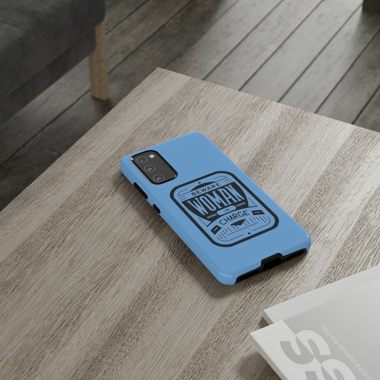 Woman In Charge (Light Blue) - Tough Cases