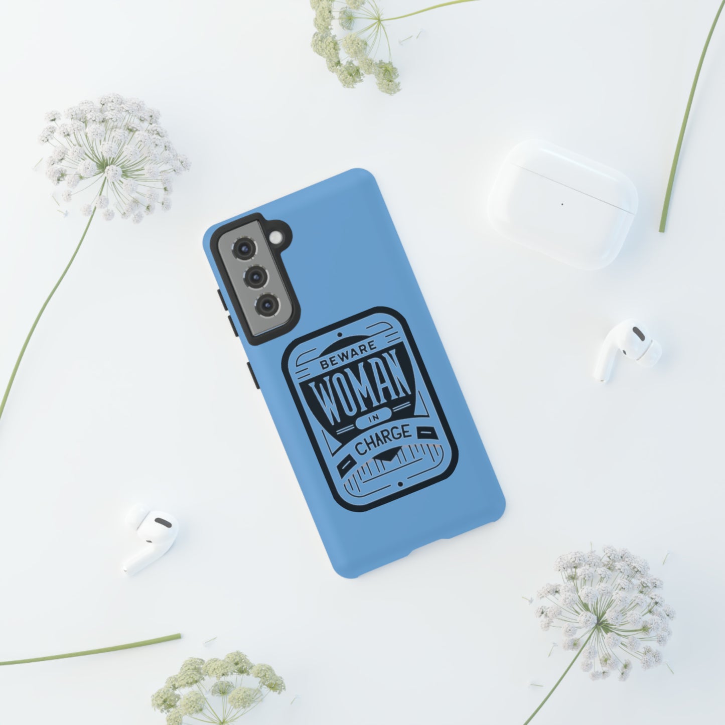Woman In Charge (Light Blue) - Tough Cases