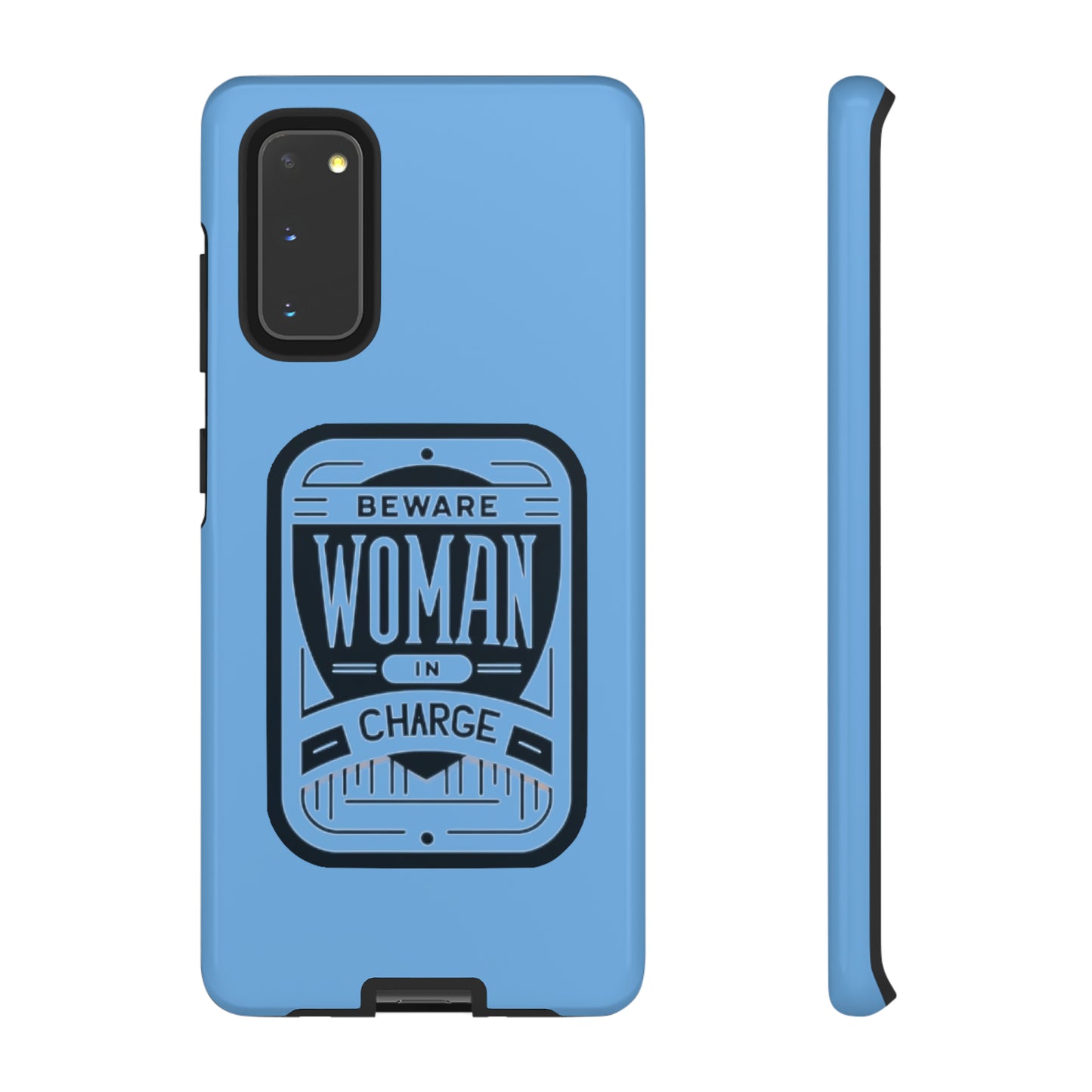 Woman In Charge (Light Blue) - Tough Cases
