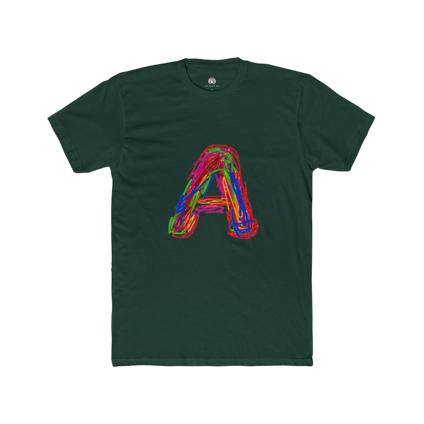 Scribbles (Letter A) T-Shirt - Men