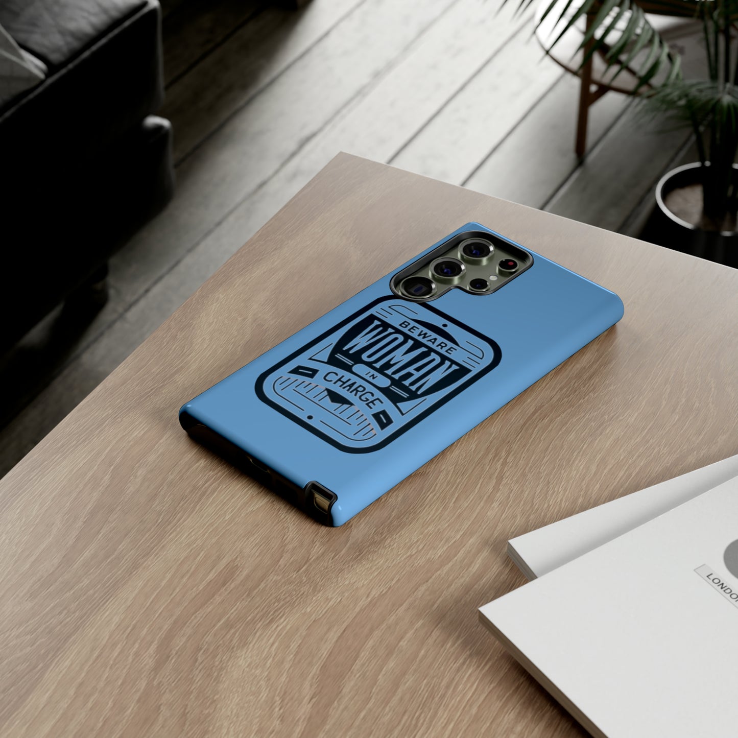 Woman In Charge (Light Blue) - Tough Cases