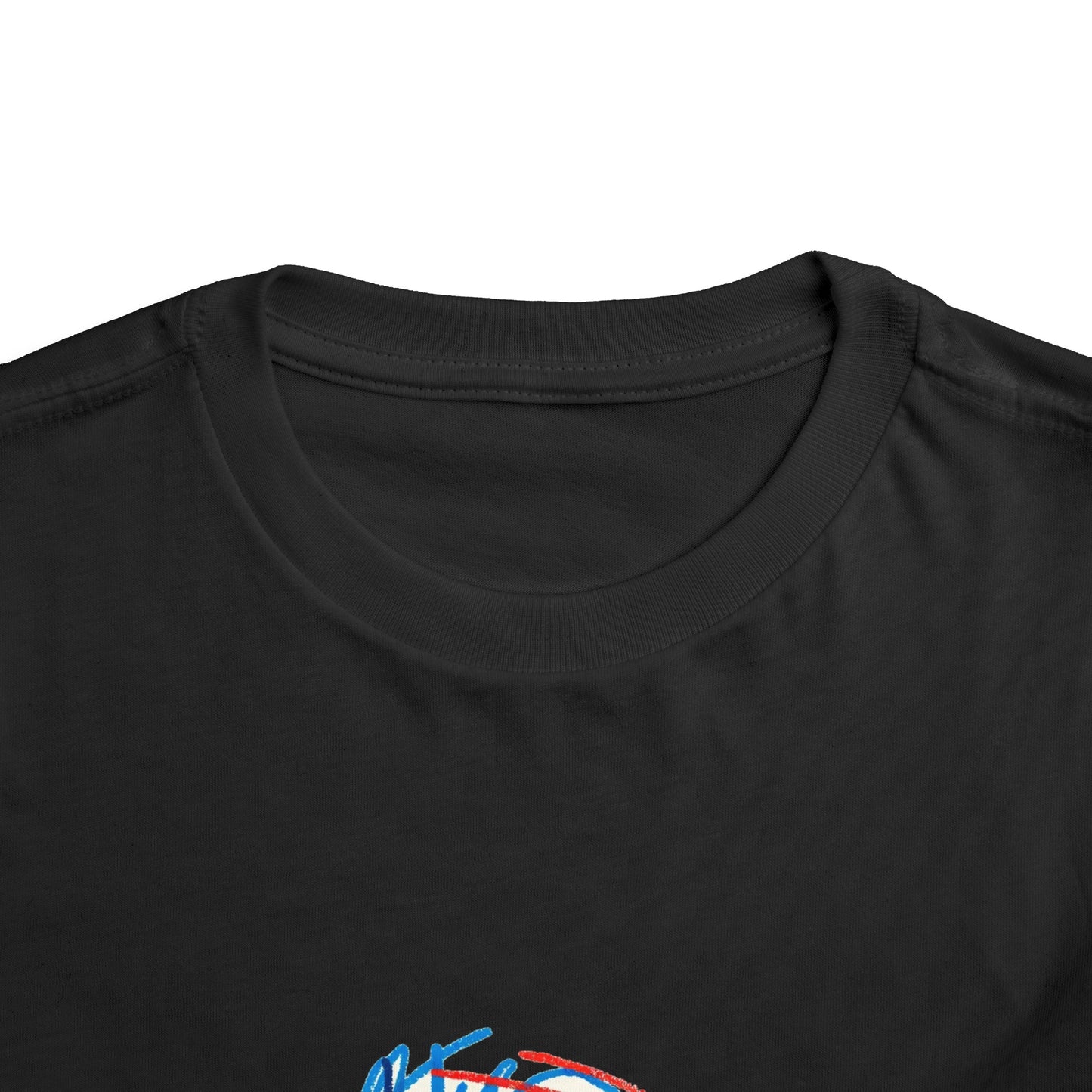 Scribbles (Letter D) T-Shirt - Toddler Short Sleeve Tee