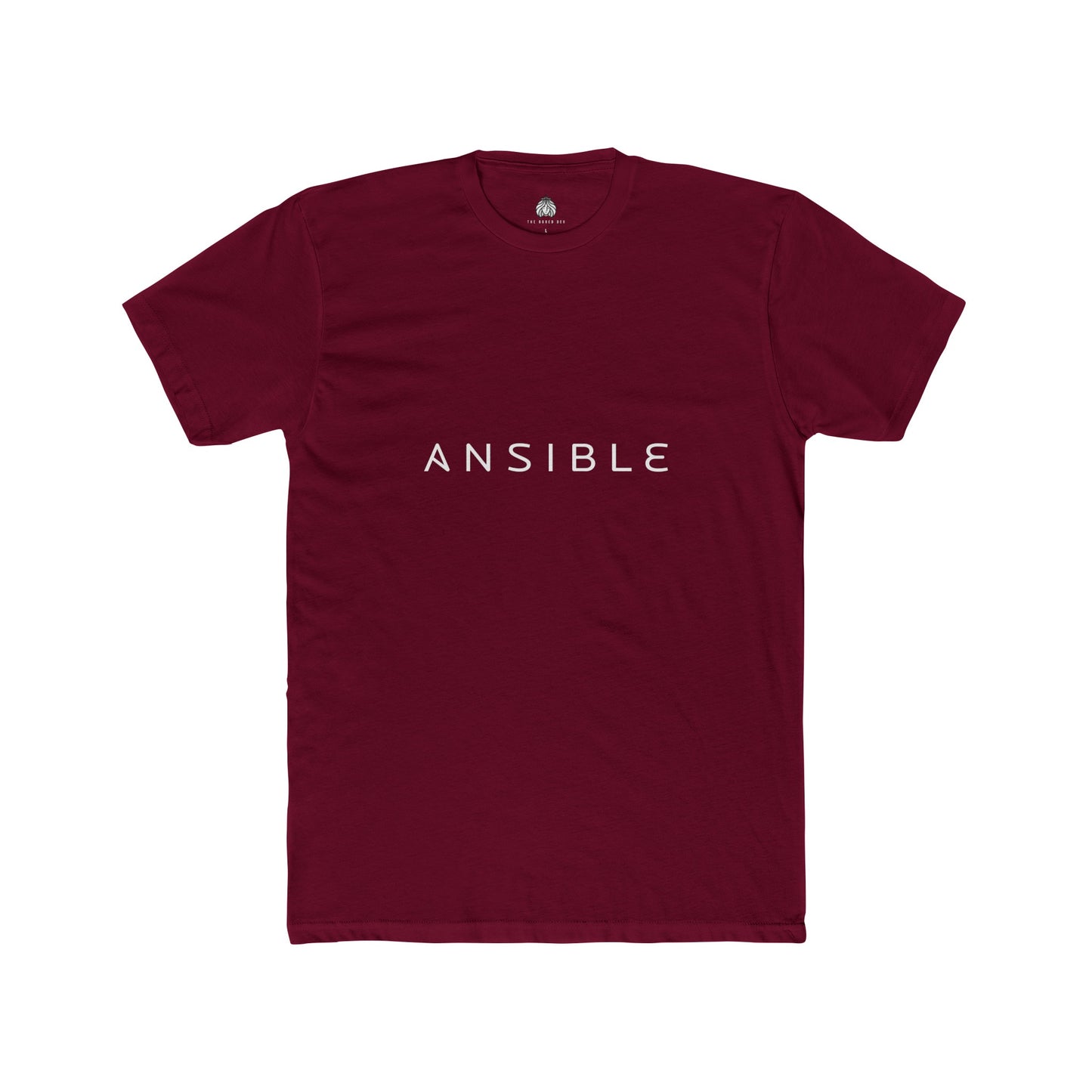 Ansible Logo Text 100% Cotton T-Shirt - Men
