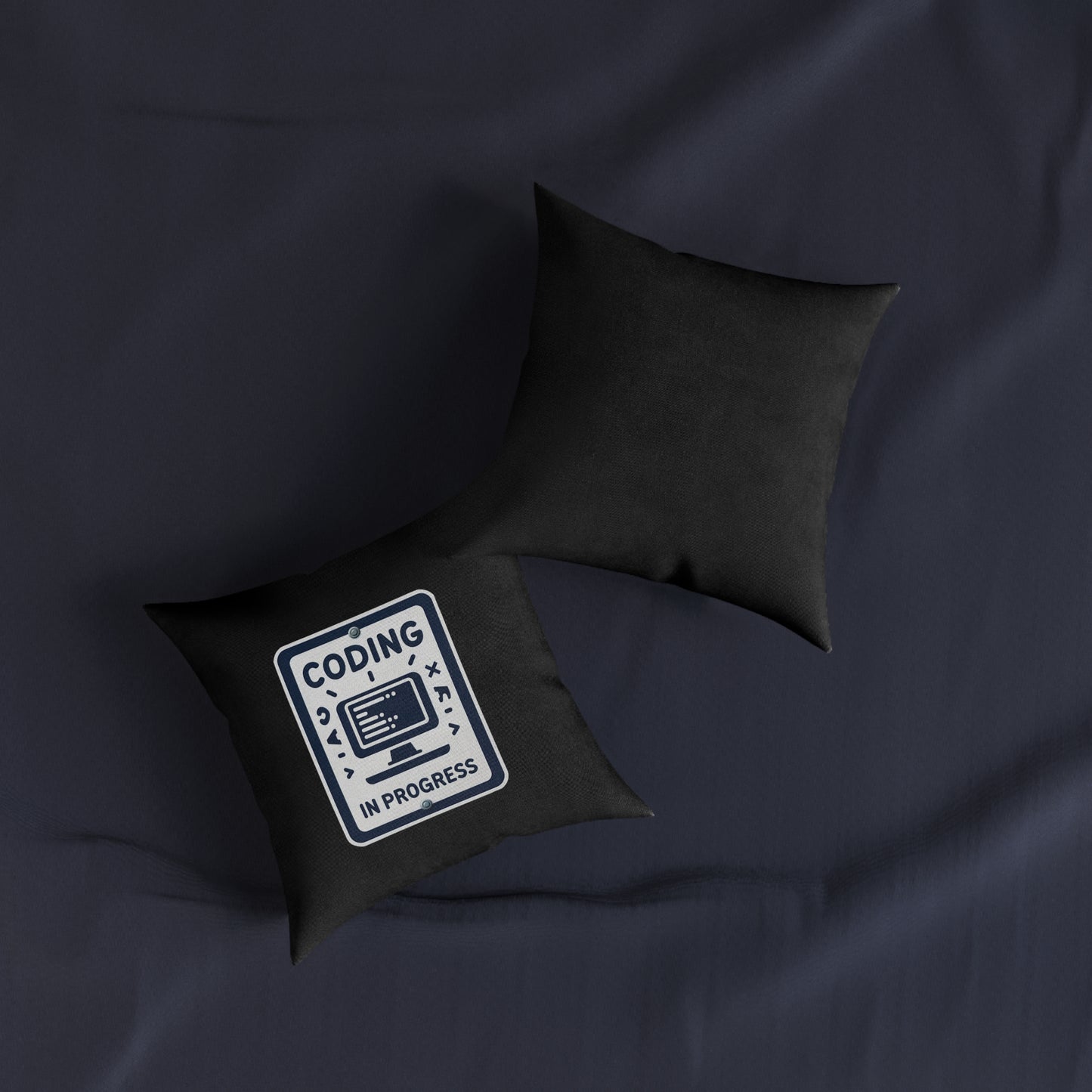 Coding In Progress - Square Pillow