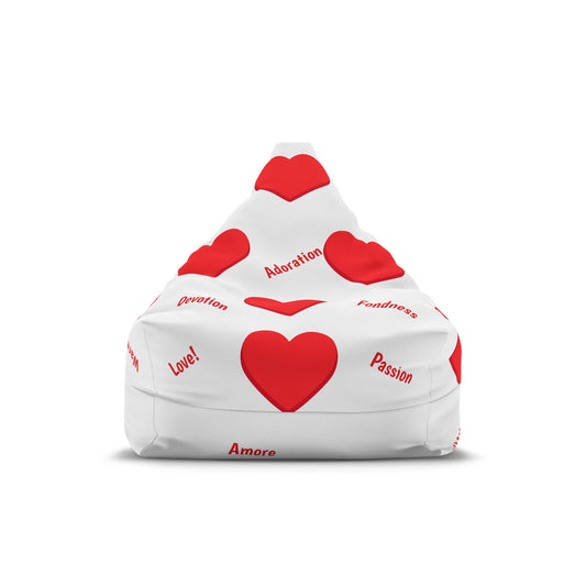 Love Love Love Bean Bag Chair Cover