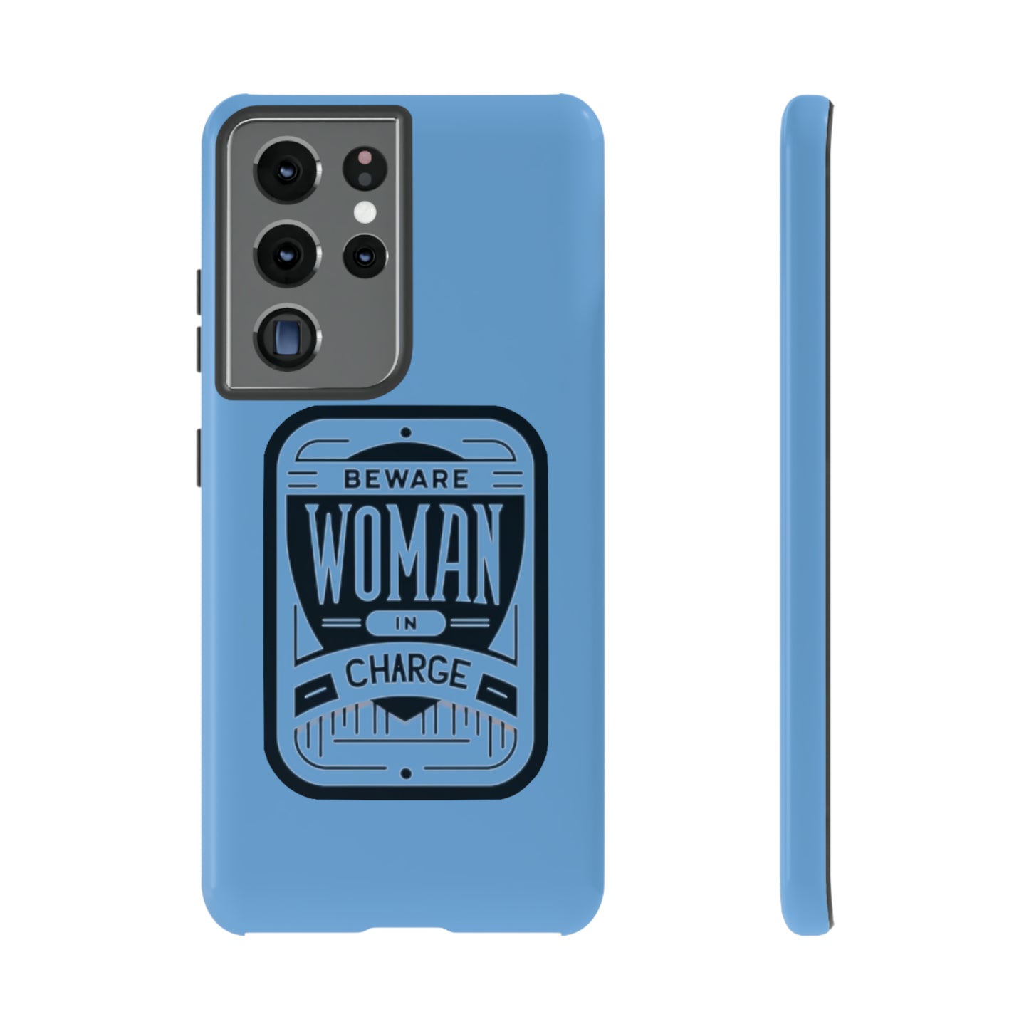Woman In Charge (Light Blue) - Tough Cases