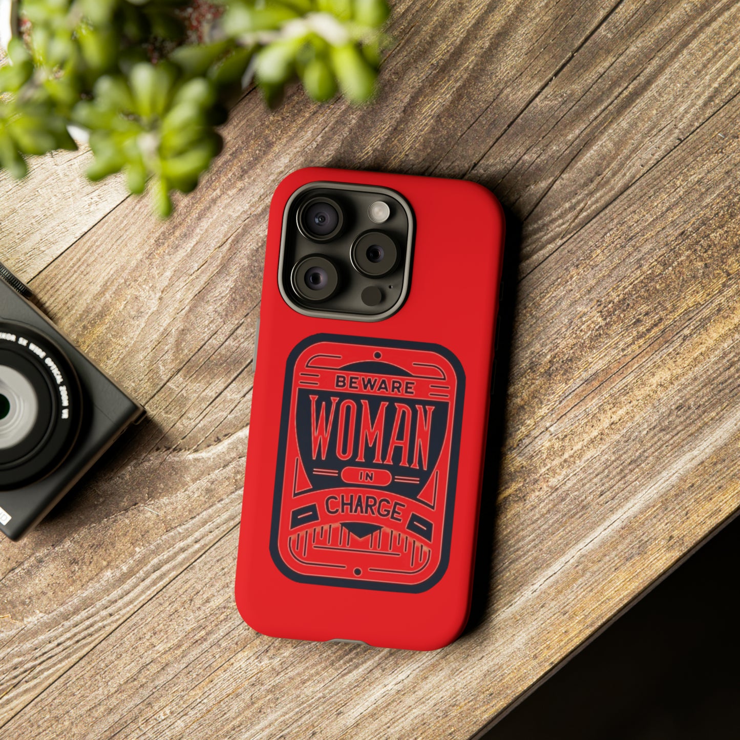 Woman In Charge (Red) - Tough Cases