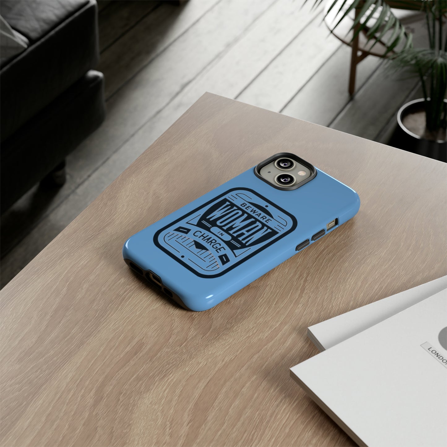 Woman In Charge (Light Blue) - Tough Cases