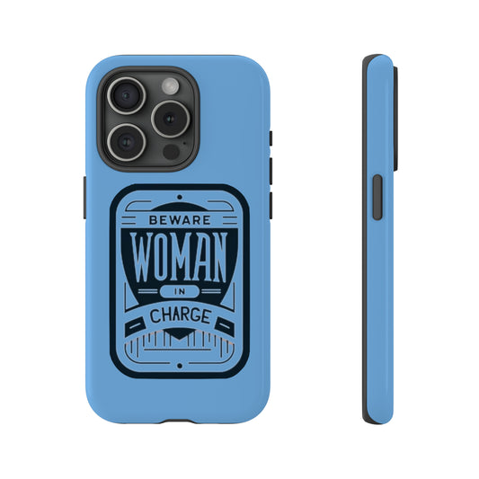 Woman In Charge (Light Blue) - Tough Cases