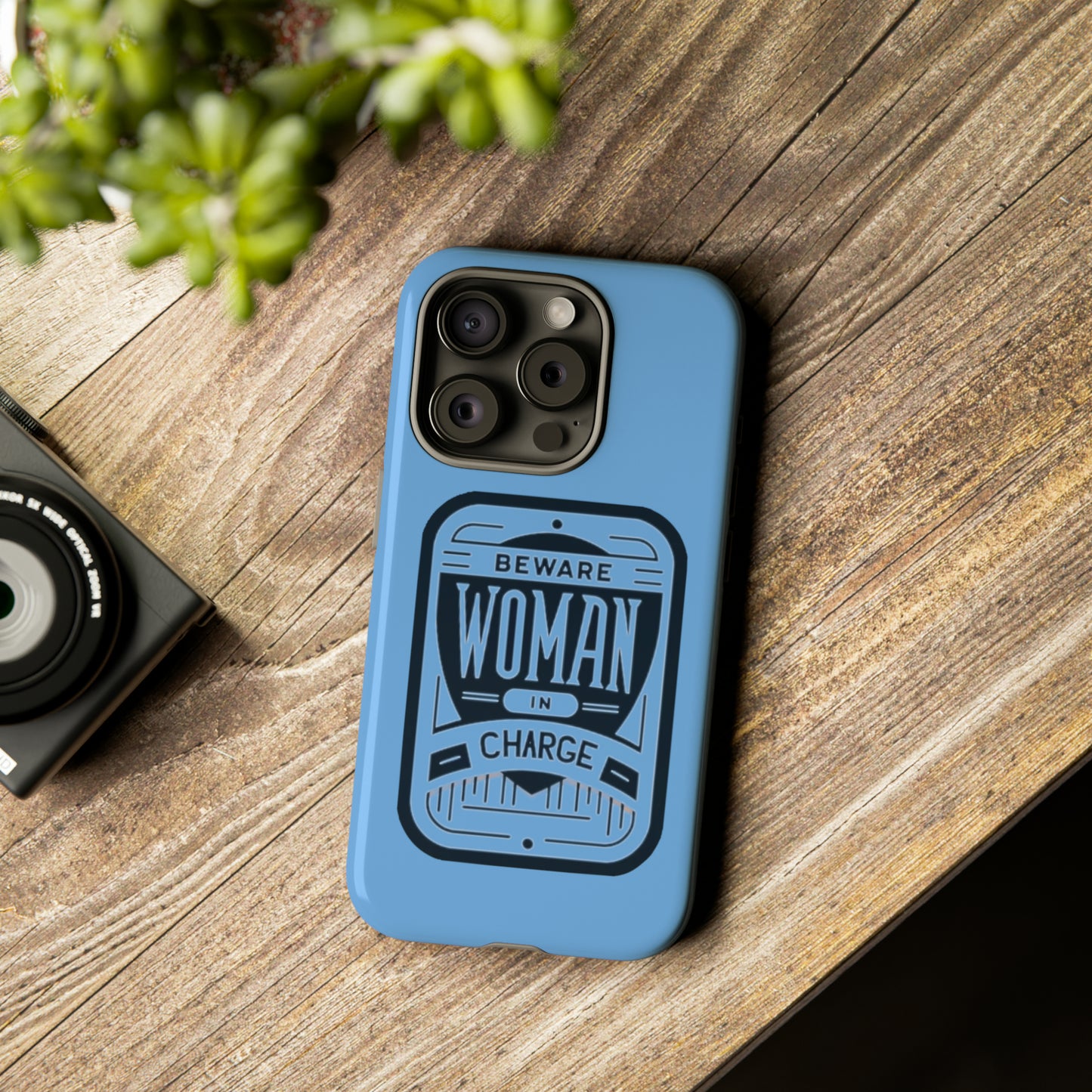 Woman In Charge (Light Blue) - Tough Cases